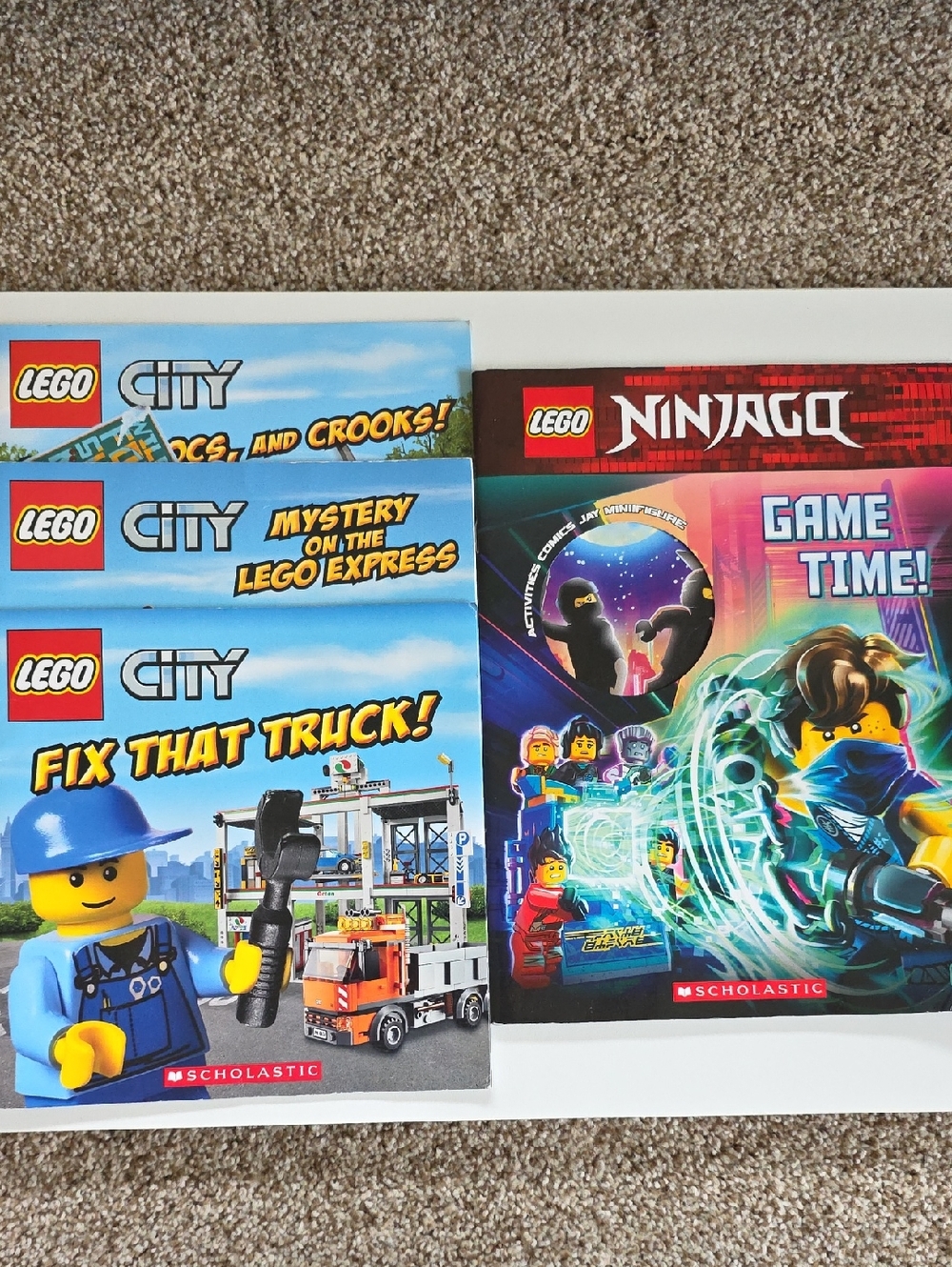 Lego City & Ninjago Book Set